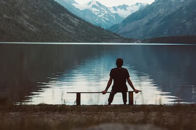 Dealing with past trauma can feel like you're sitting at the foot of the mountain